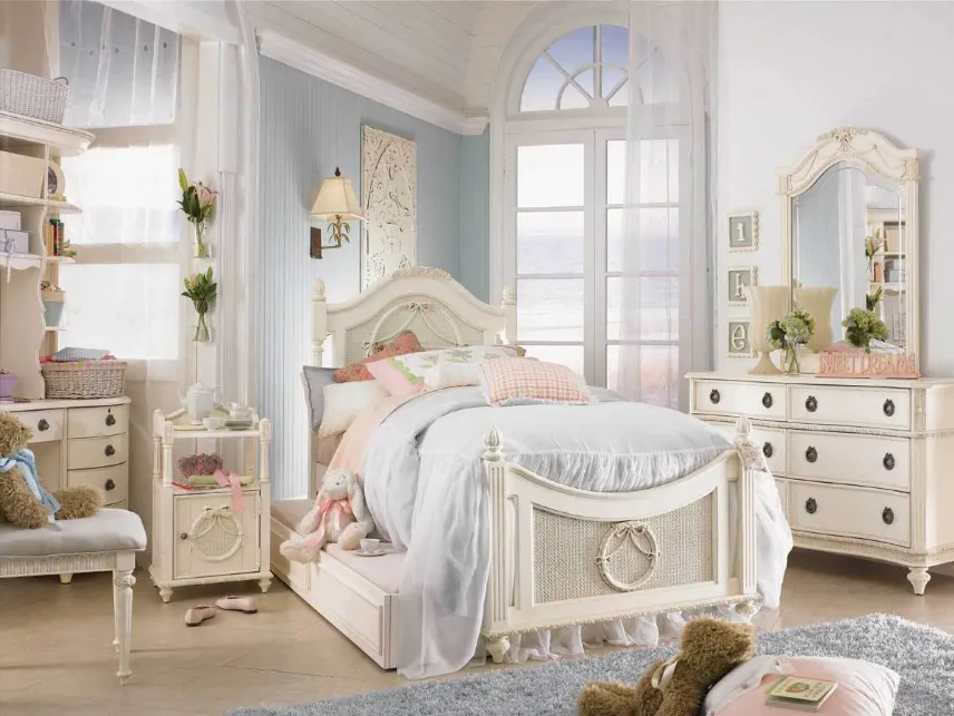 Camerette per bimbe lo stile shabby chic