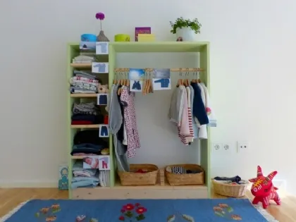 Cameretta bambini Montessori