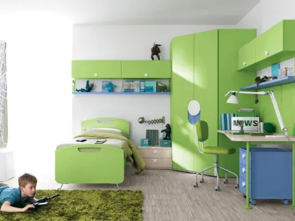 cameretta bambino colorata
