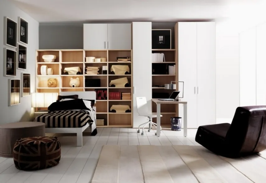 Letto singolo proposto da Doimo City Line
