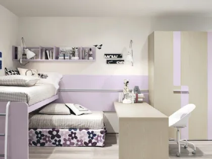 Camerette con letti a castello e a soppalco