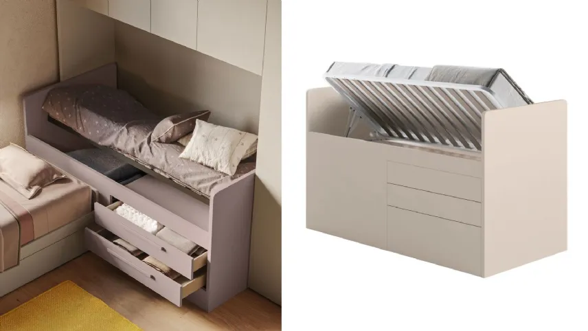 Letto Lobby Corner di Clever