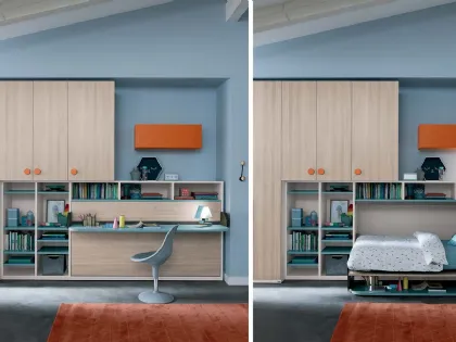 Letto a scomparsa di Doimo Cityline