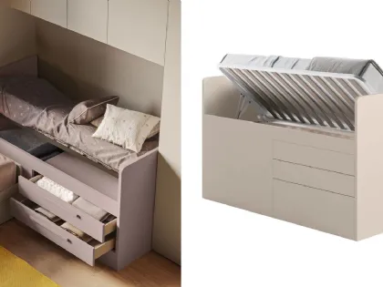 Letto Lobby Corner di Clever