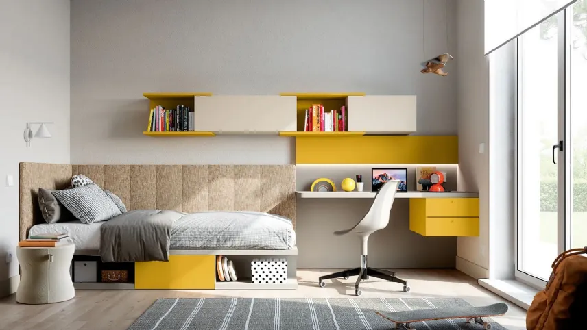 Pannelli imbottiti di Doimo Cityline, per aggiungere comfort alla zona letto