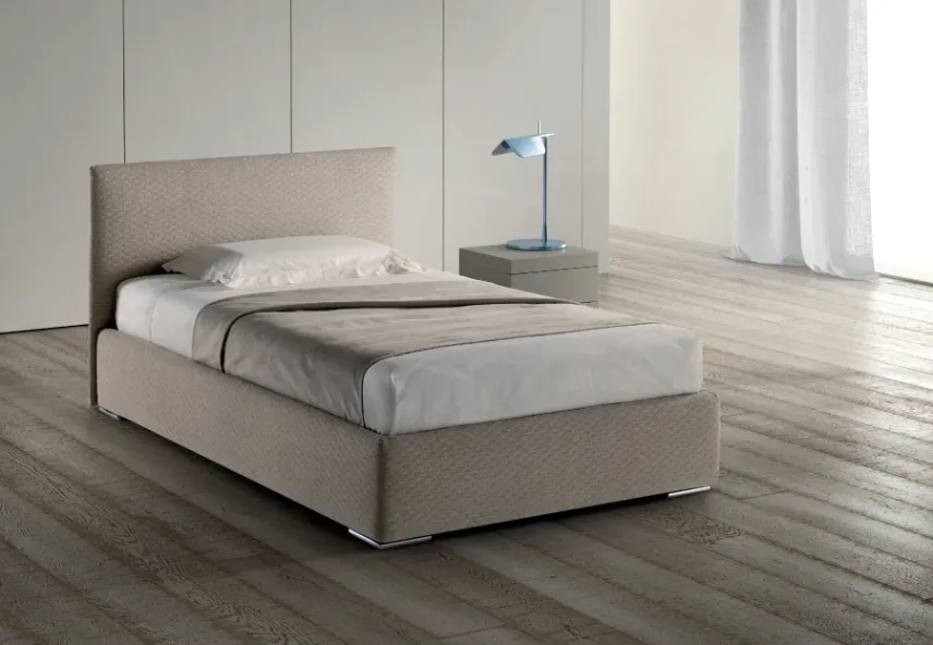 Letto contenitore una piazza e mezza Samoa Plain