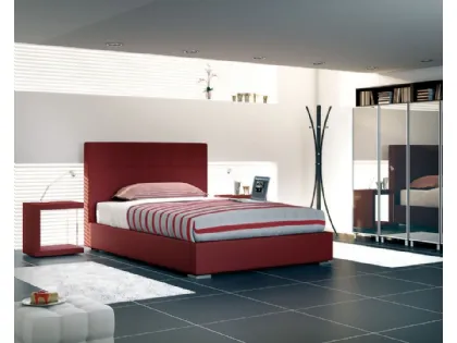 Letto una piazza e mezza con contenitore