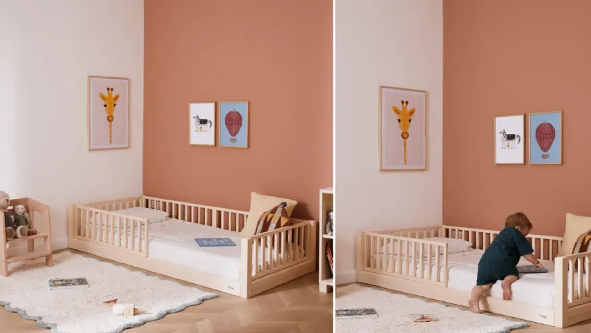 Letto evolutivo zero+ Earth di Nabè