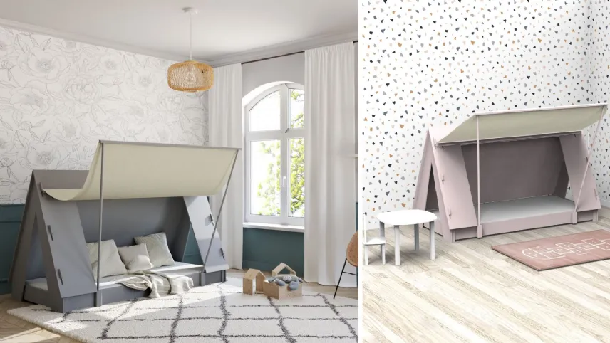 Mathy by Bols - Letto a tenda Montessori