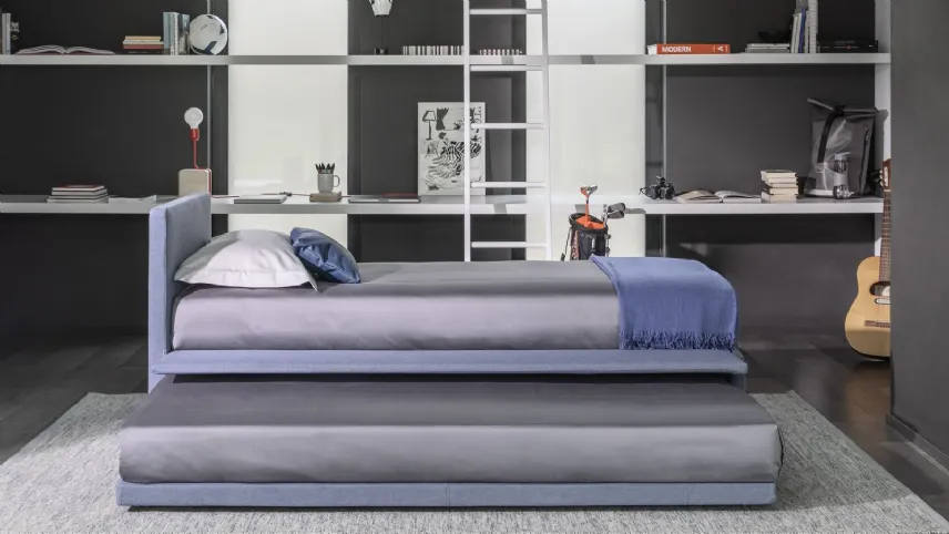 Biss di Flou: letto singolo con doppio letto estraibile