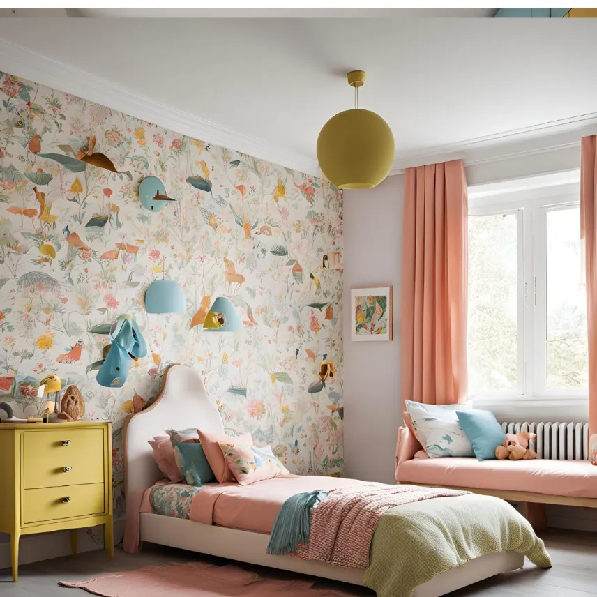 Cameretta con letto singolo